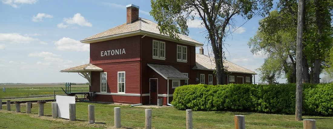 Eatonia CN Train Station Heritage Park
